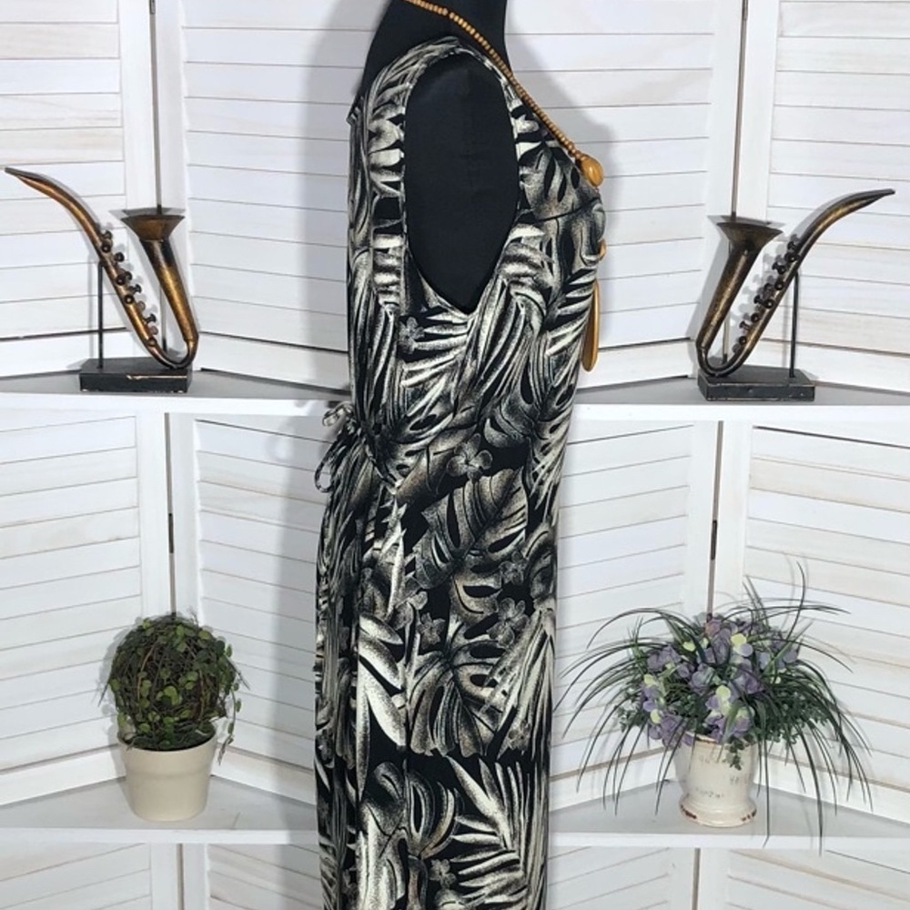 Vintage 90s California Krush Maxi Dress Large - Picture 3 of 13